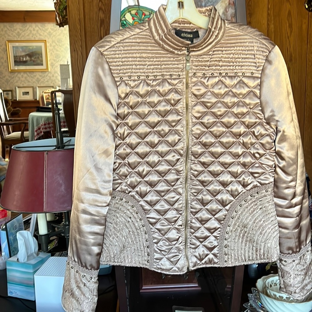 Zip Front Stylish Spring Jacket - image 1